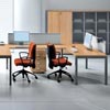 Arredi operativi Space. Tipologie di gambe disponibili.